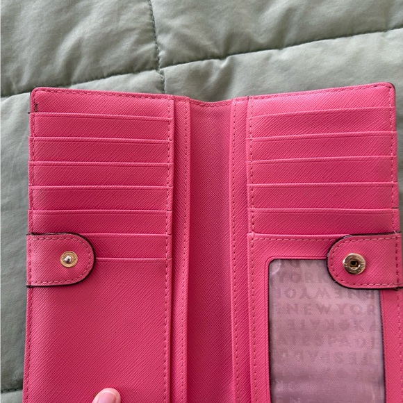 Kate Spade Vibrant Pink Wallet - Picture 3 of 5